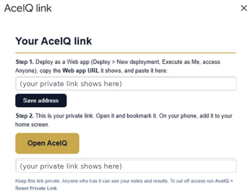 Step 13: Paste the address and save it